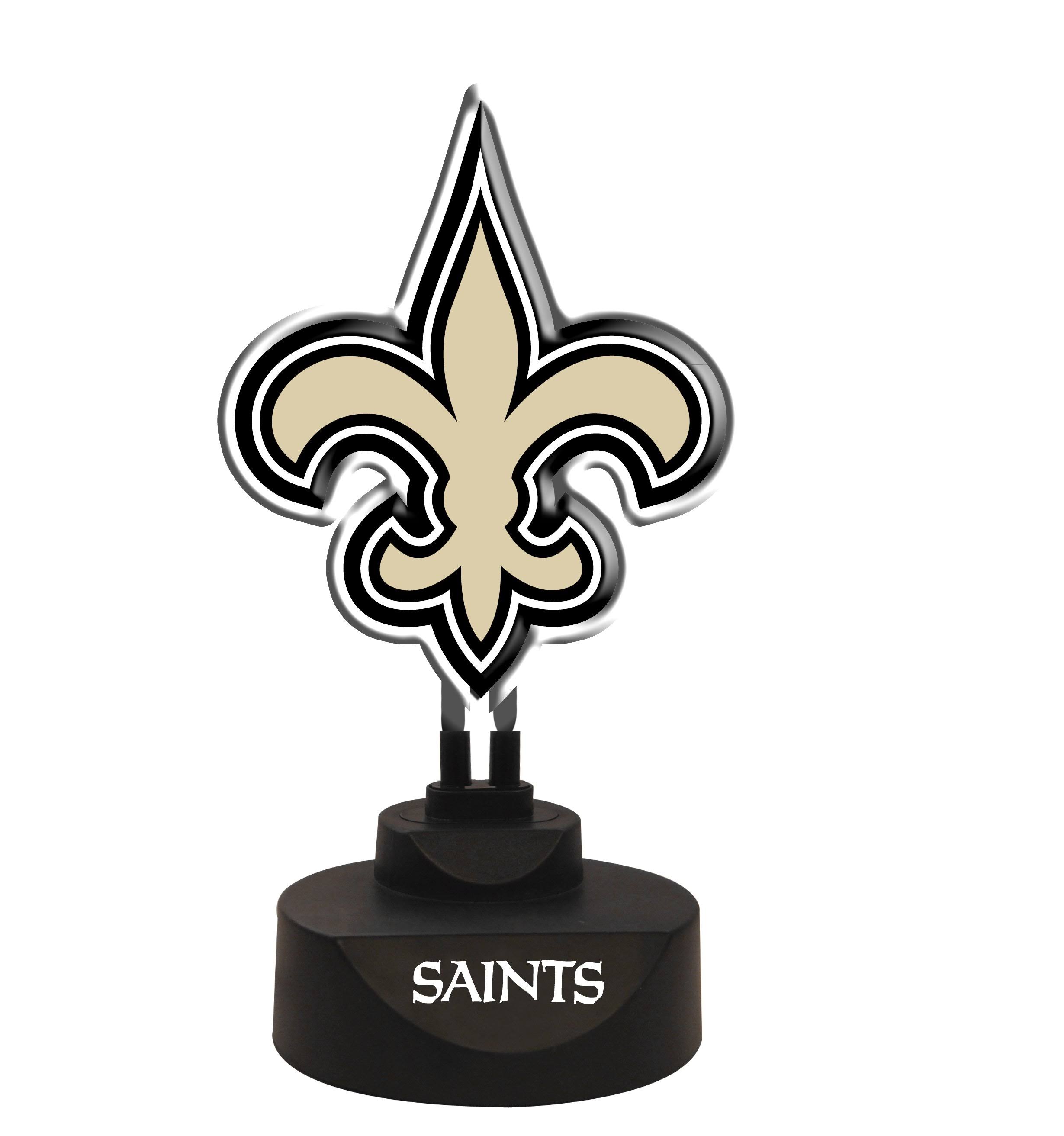 The Memory Company New Orleans Saints Team Logo Neon Lamp