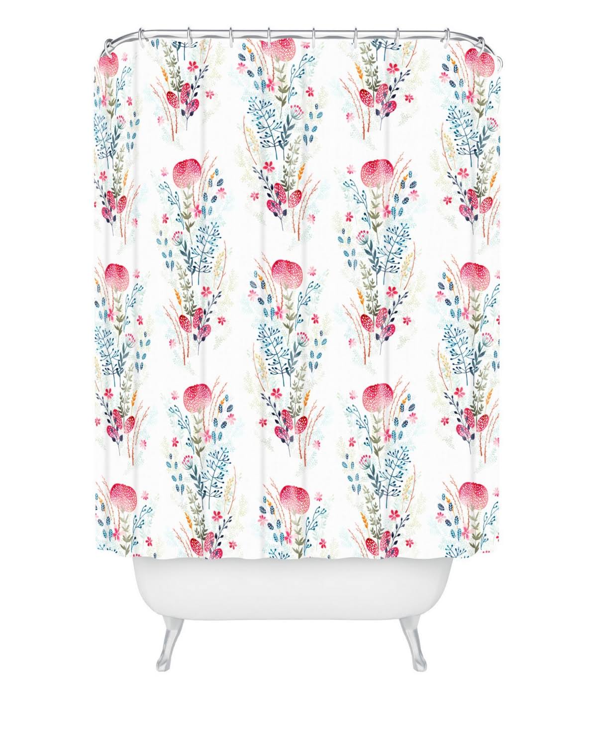Deny Designs Iveta Abolina Strawberry Punch Shower Curtain - Multi
