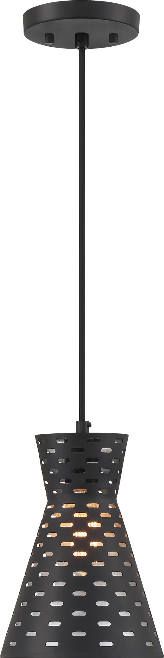 Quoizel Lighting QPP5188MBK Serrano Mini Pendant 1 Light Matte Black