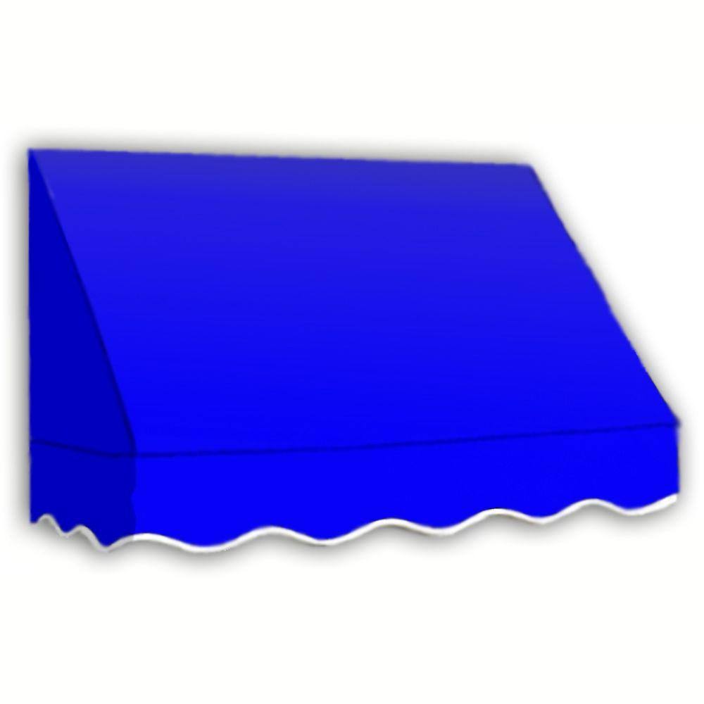 Awntech 6.38 ft. Wide San Francisco Window/Entry Awning (16 in. H x 30 in. D) Bright Blue