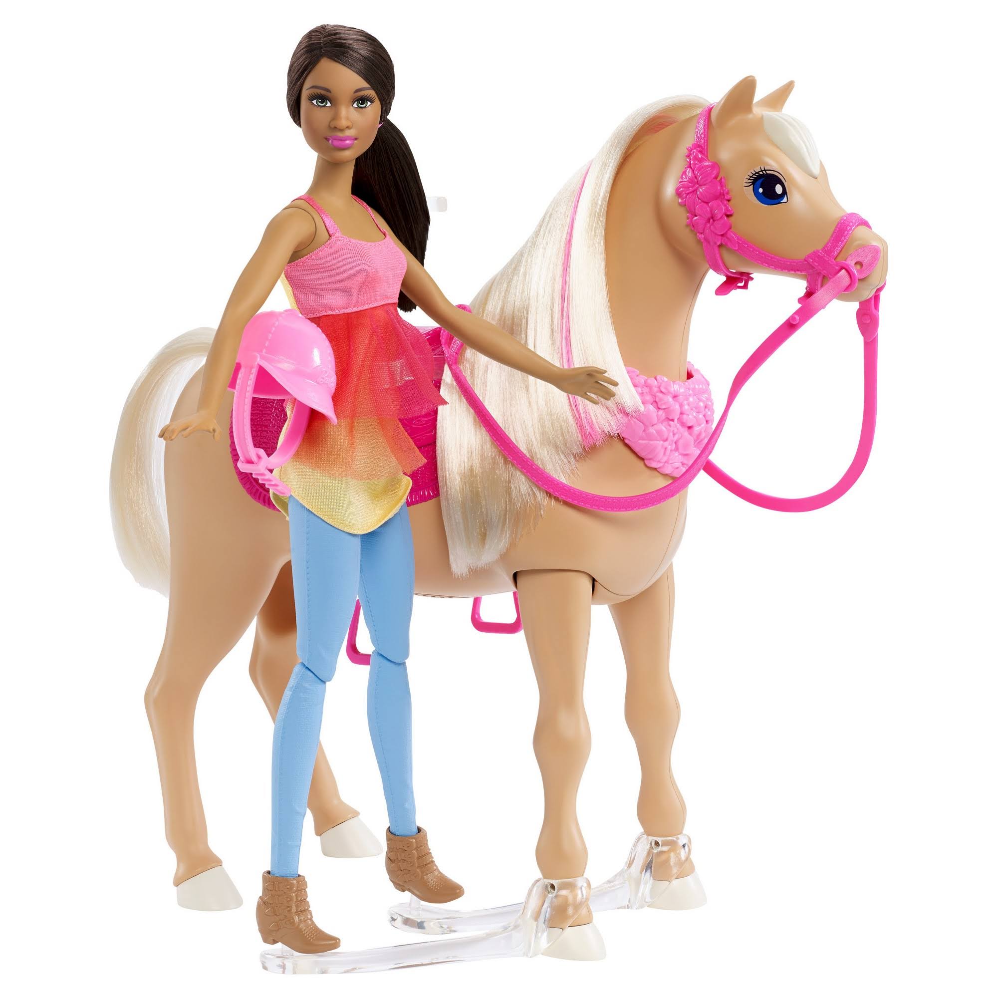 Barbie Dancin& Fun Horse u0026 Doll