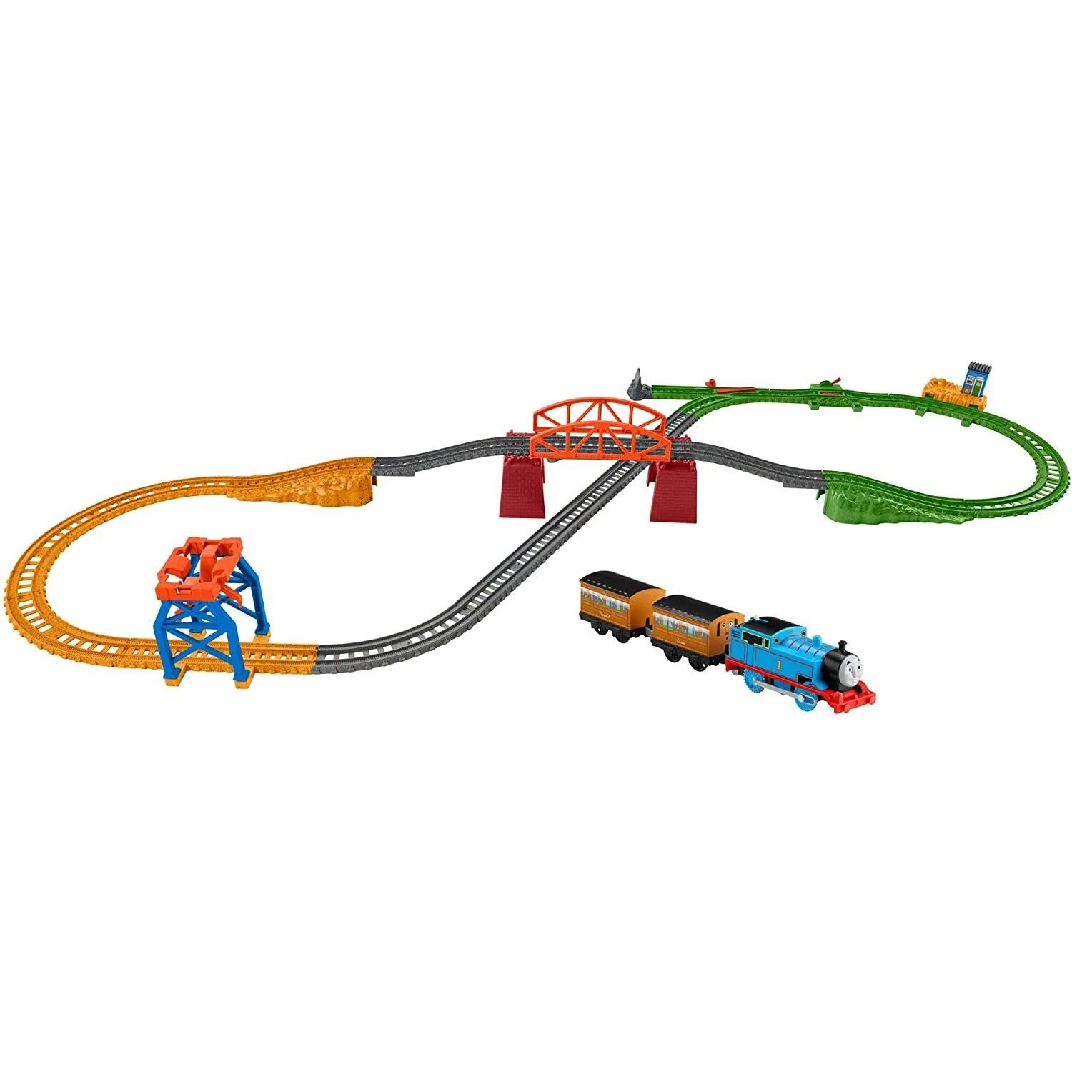Thomas u0026 Friends GPD88 TrackMaster Fisher-Price 3-in-1 Package Pickup