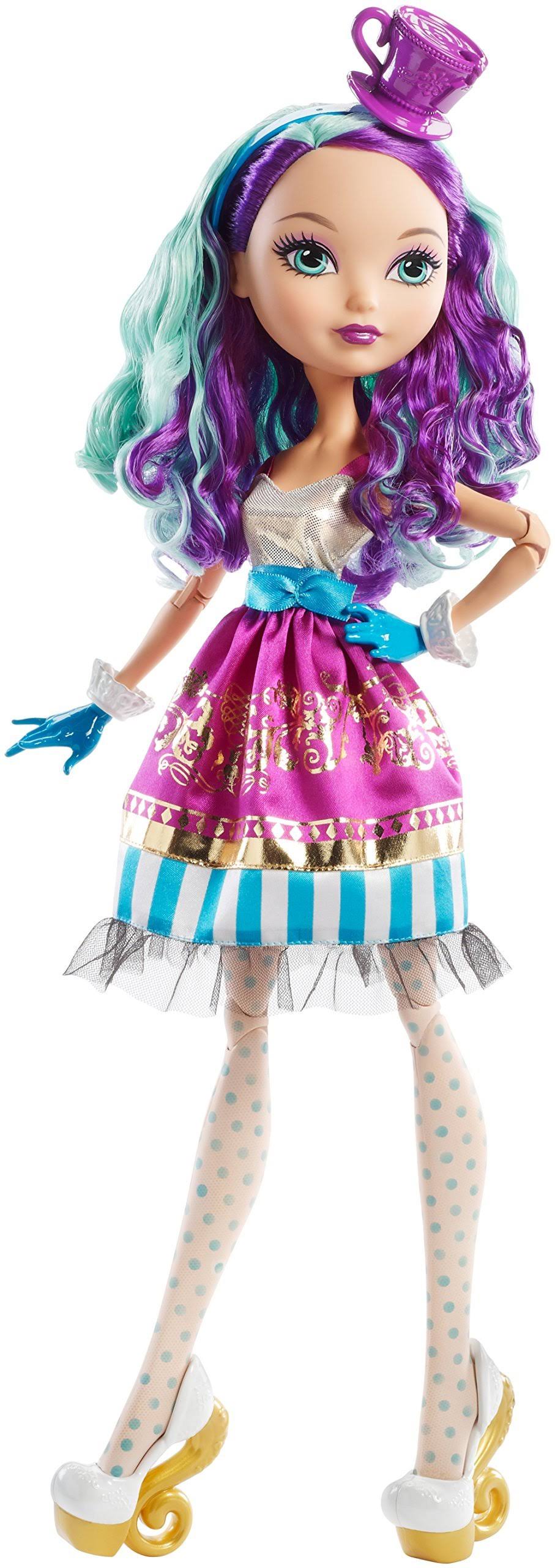 Ever After High Way Too Wonderland Madeline Hatter 17x22 Doll