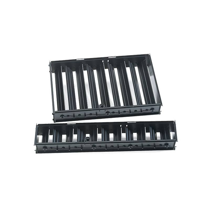 Reggio Registers 1414 12x22 x 12x22 Steel Louver for 1010 Reggio Grilles Black
