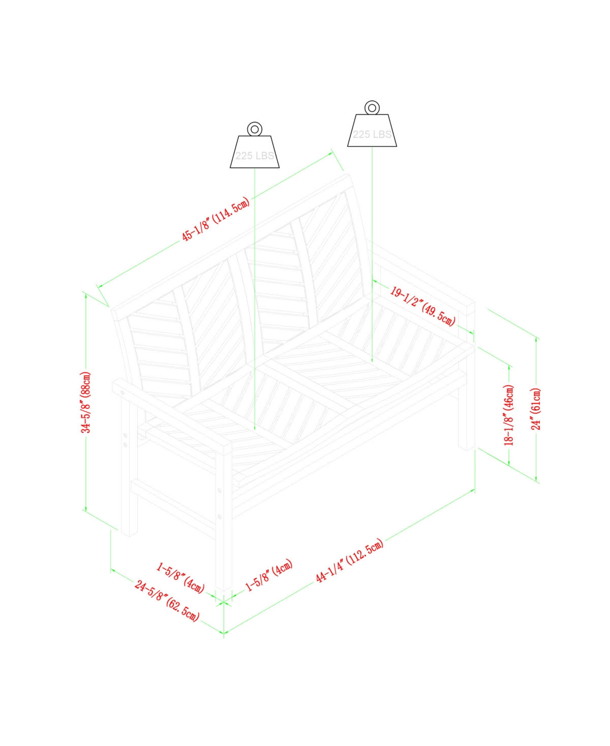 Sparrow u0026 Wren Harbor Outdoor Patio Loveseat - Gray Wash