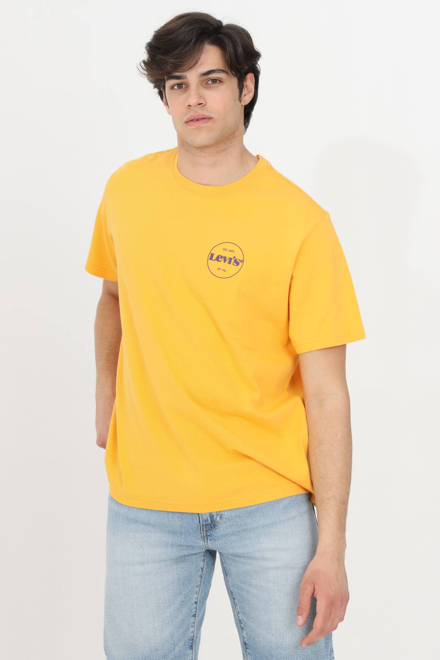 Levi's Relaxed Fit Short Sleeve T-Shirt - Yellow