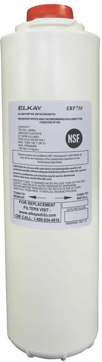 Elkay ERF750 WaterSentry Plus Residential Replacement Filter