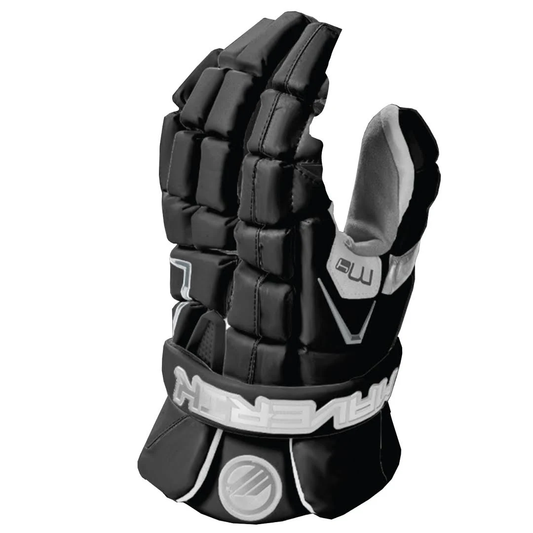 Maverik M4 Lacrosse Gloves, Black, 13in.