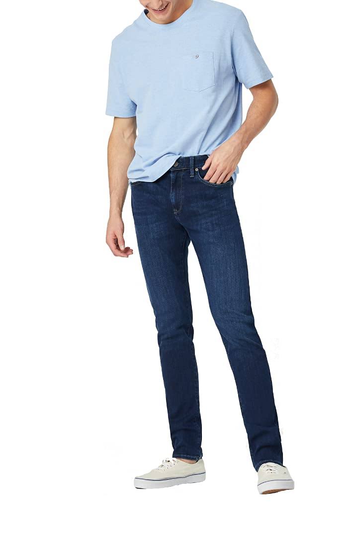 Mavi Men&s James Supermove Skinny Jeans - Dark Blue - Size 32x30