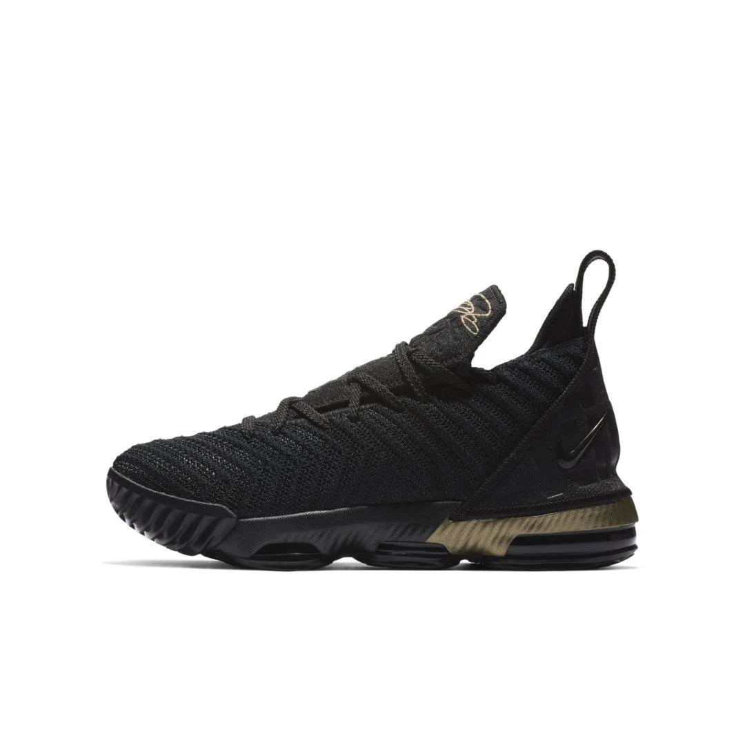 Nike Lebron XVI Basketball Shoes (Black) Size 5.5