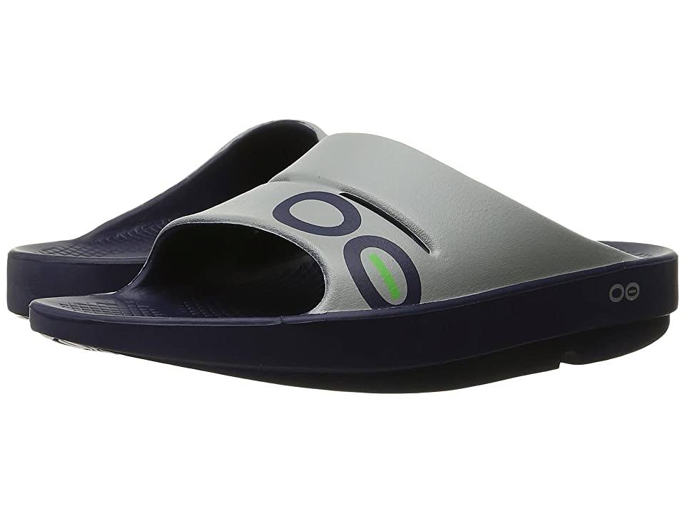 OOFOS OOahh Sport (Steel/Navy)