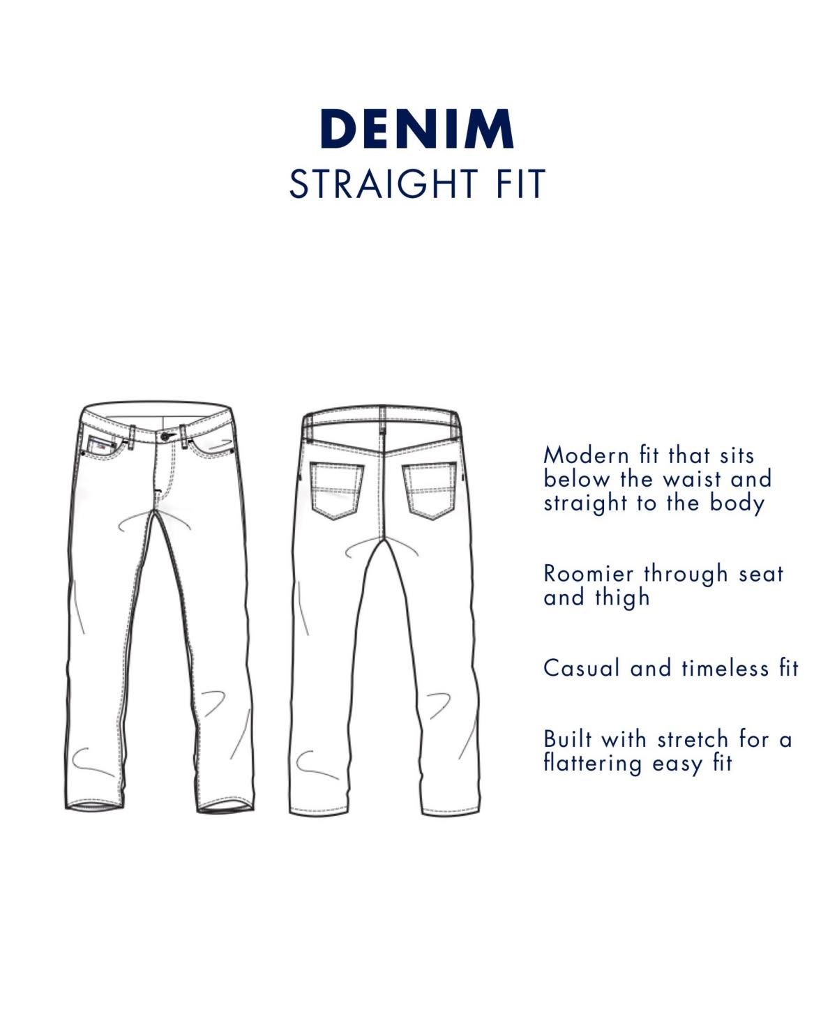 Tommy Hilfiger Men's Thd Straight Fit Jeans