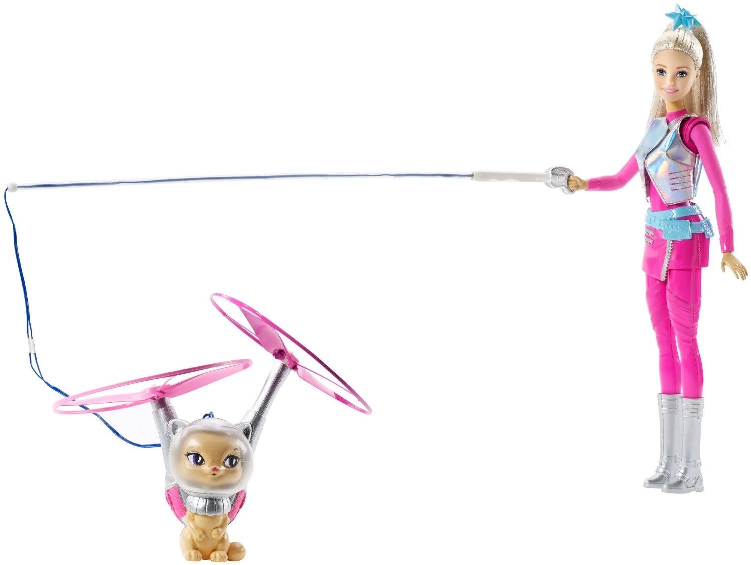 Barbie DWD24 Doll and Hover Cat Toy
