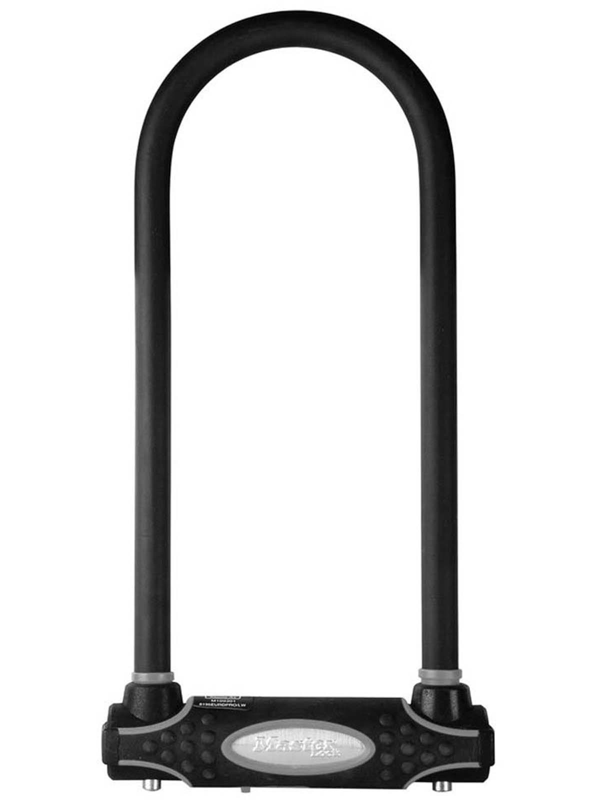 Master Lock 13 mm D Lock Gold Sold Secure, 280 x 110 mm - Black