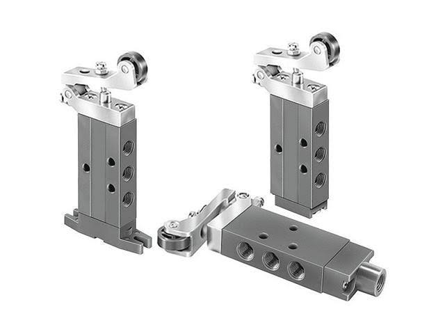 Parker 410211000 Manual Air Control Valve, 4-Way, 1/8in NPT