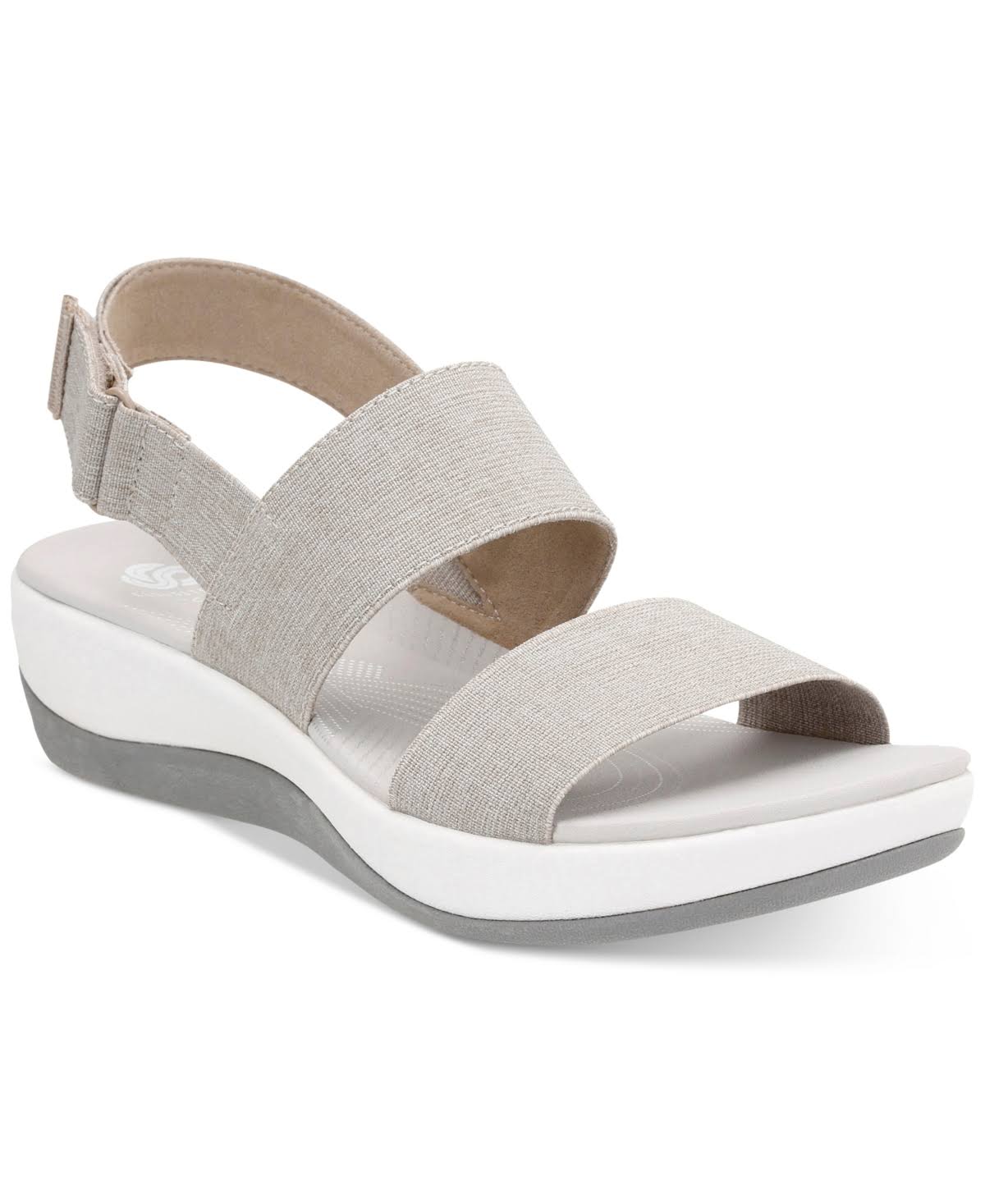 Clarks Women's Arla Jacory Medium/Wide Sandals (Sand) - Size 9.5 M