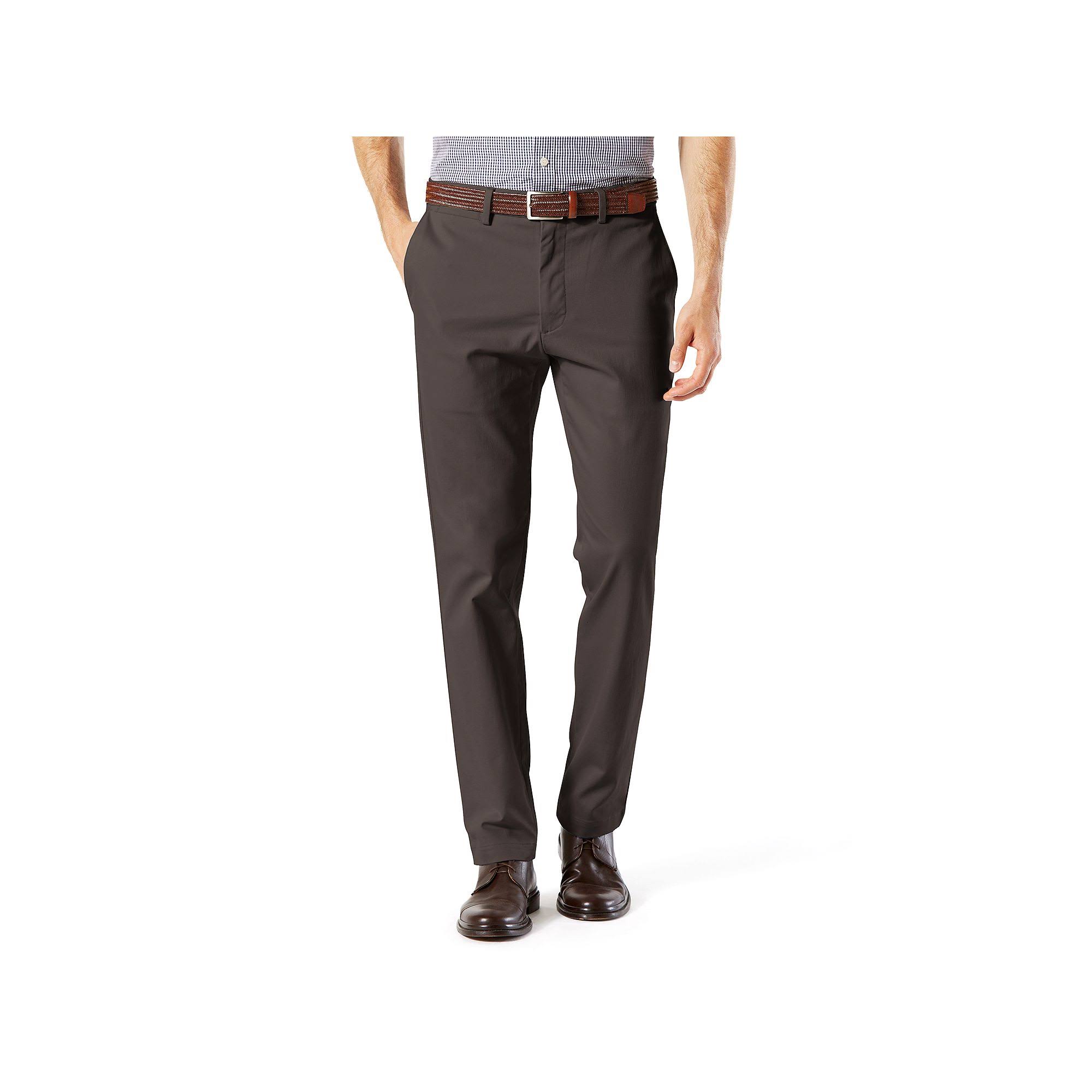 Dockers Men's Slim Fit Signature Khaki Lux Cotton Stretch Pants