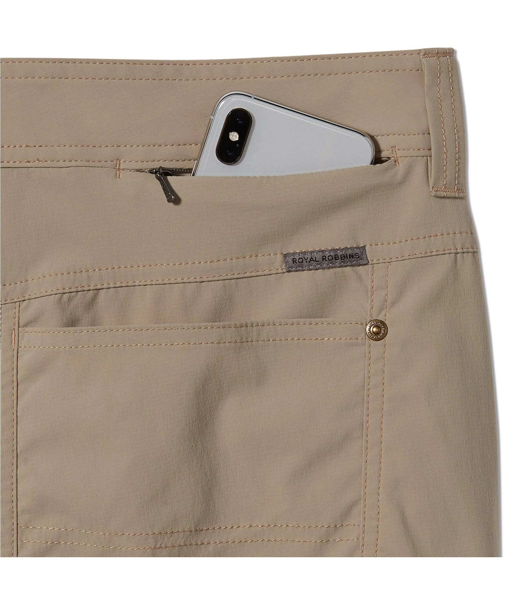 Royal Robbins Bug Barrier Active Traveler Performance Stretch Zip &n& Go Pants - 40 32