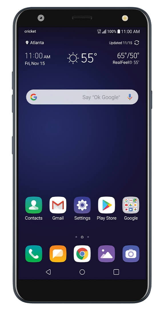 LG Harmony 3 - 32 GB - Black - Cricket Wireless - GSM