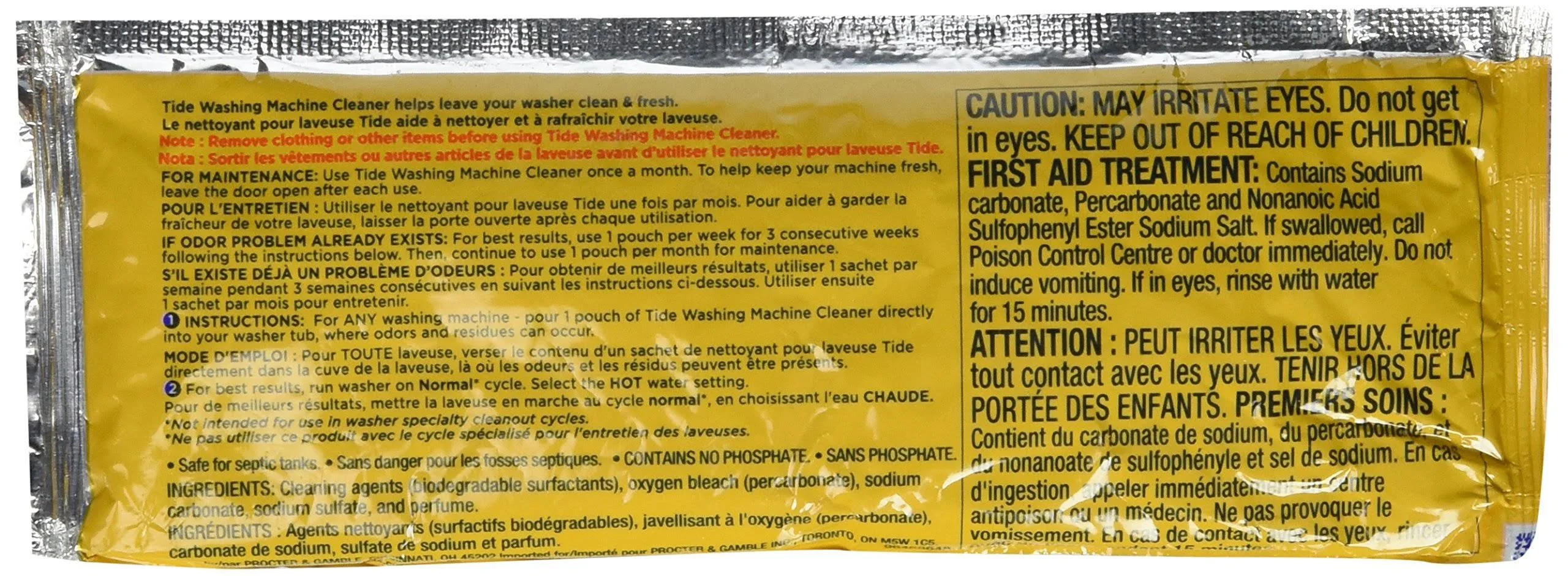 Tide Washing Machine Cleaner (21 Count Total)