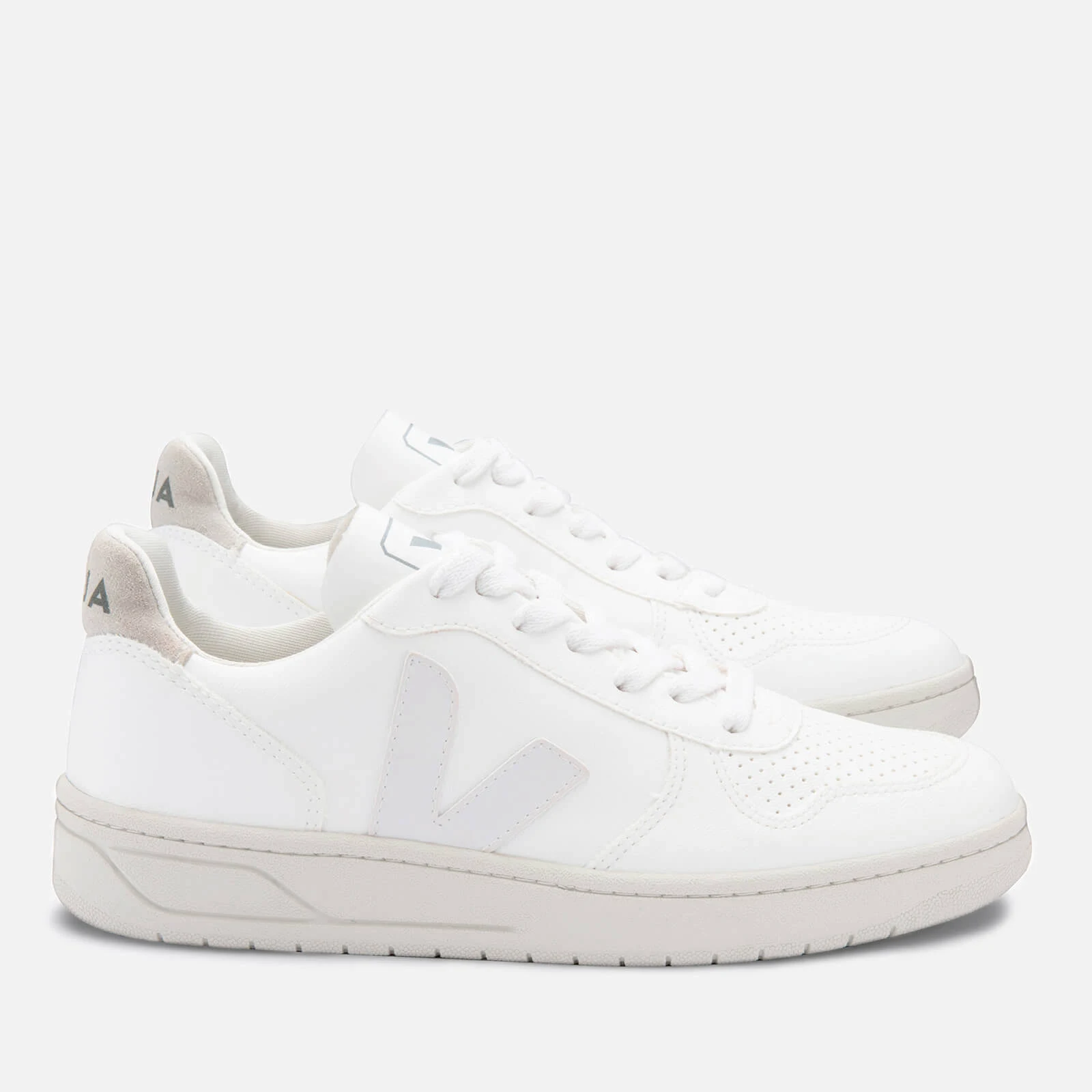 Veja Vegan V-10 White Sneakers