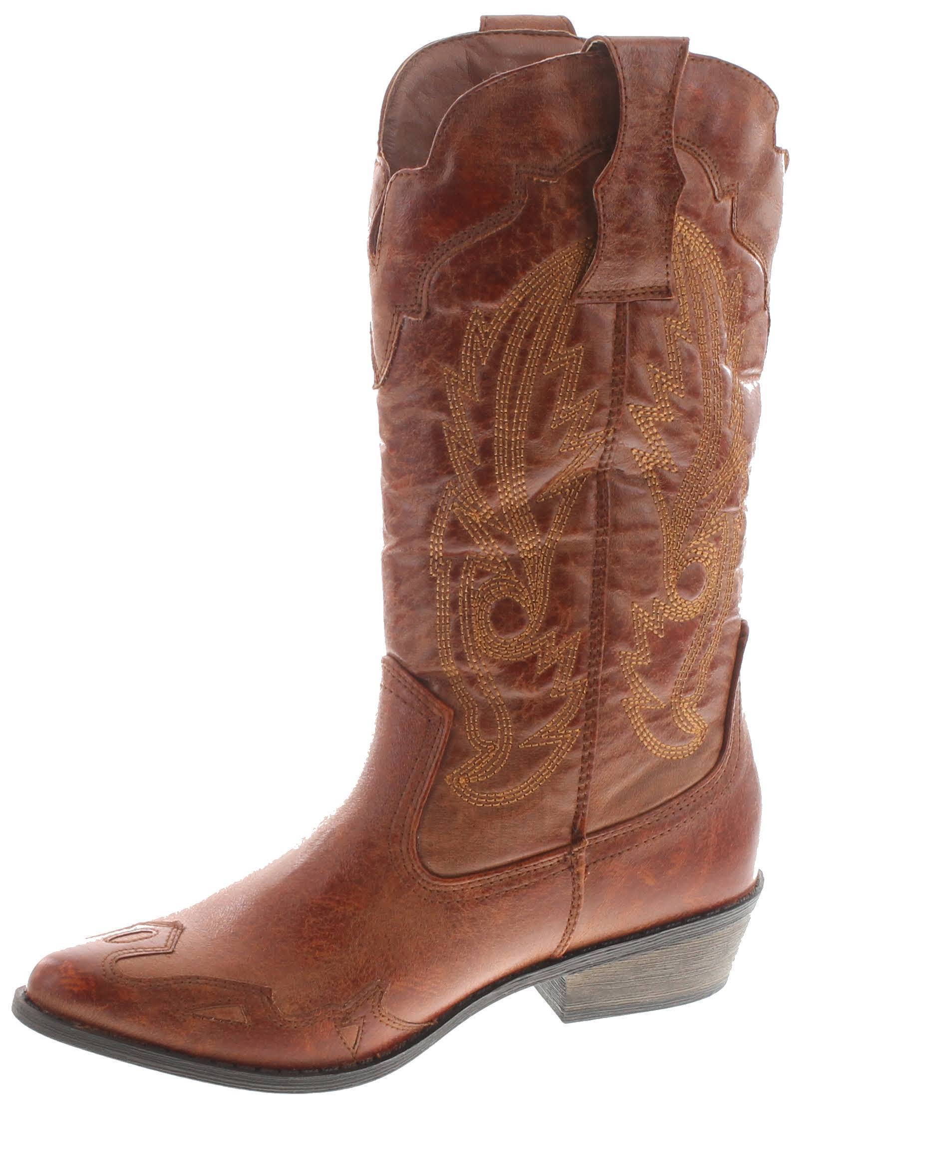 Matisse Brand Women&s Cimmaron Boot,Cognac,6.5