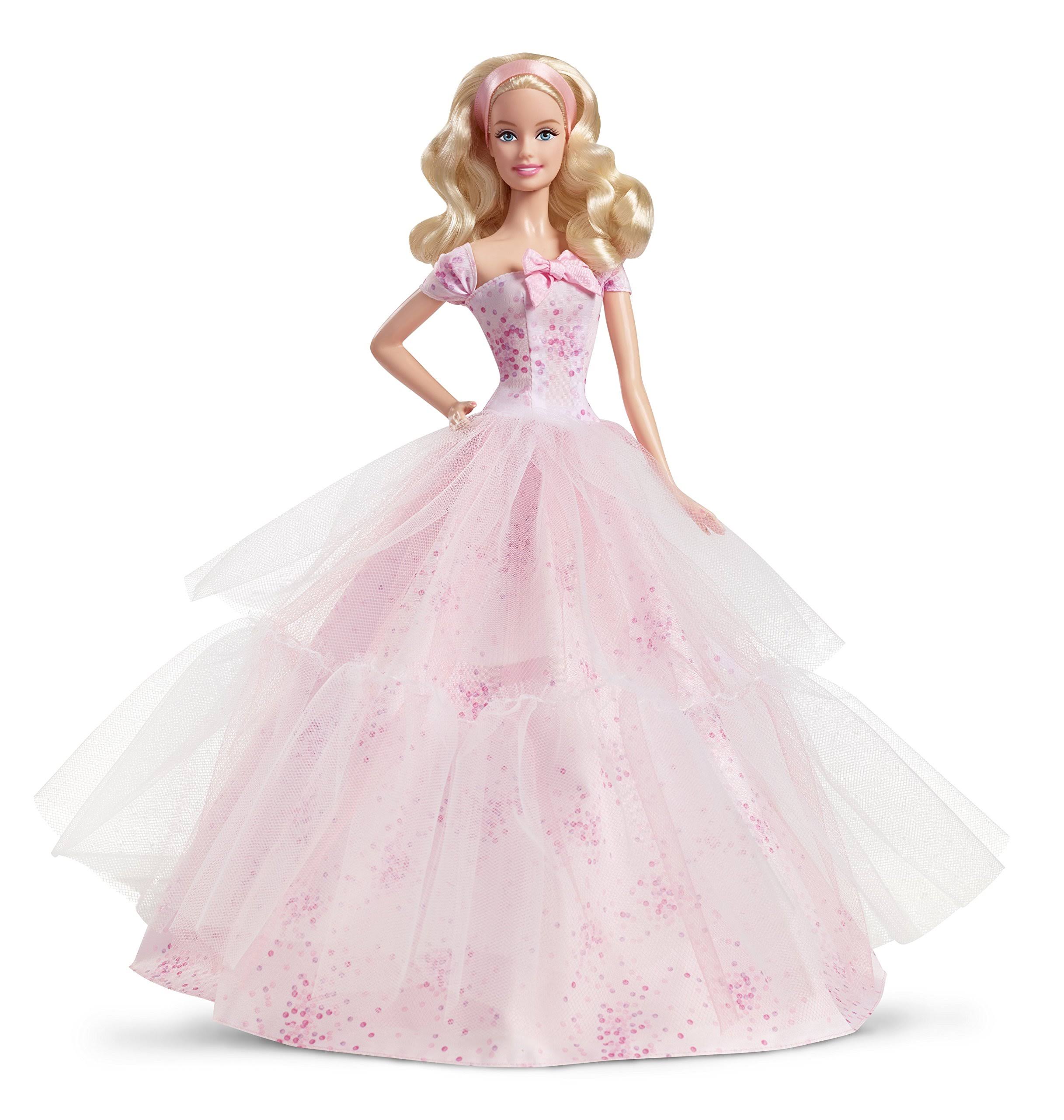 Barbie Birthday Wishes 2016 Doll Blonde