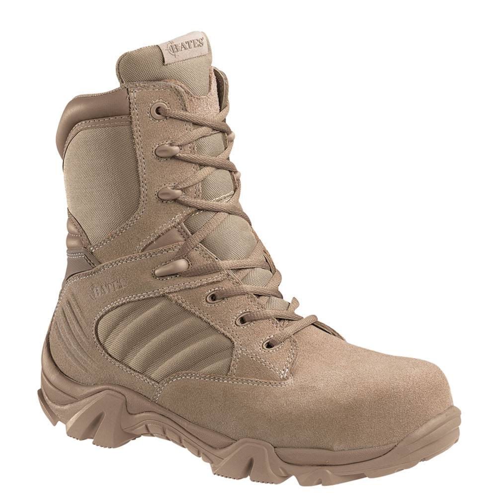 Bates Men's GX-8 Desert Composite Toe Side Zip Boots