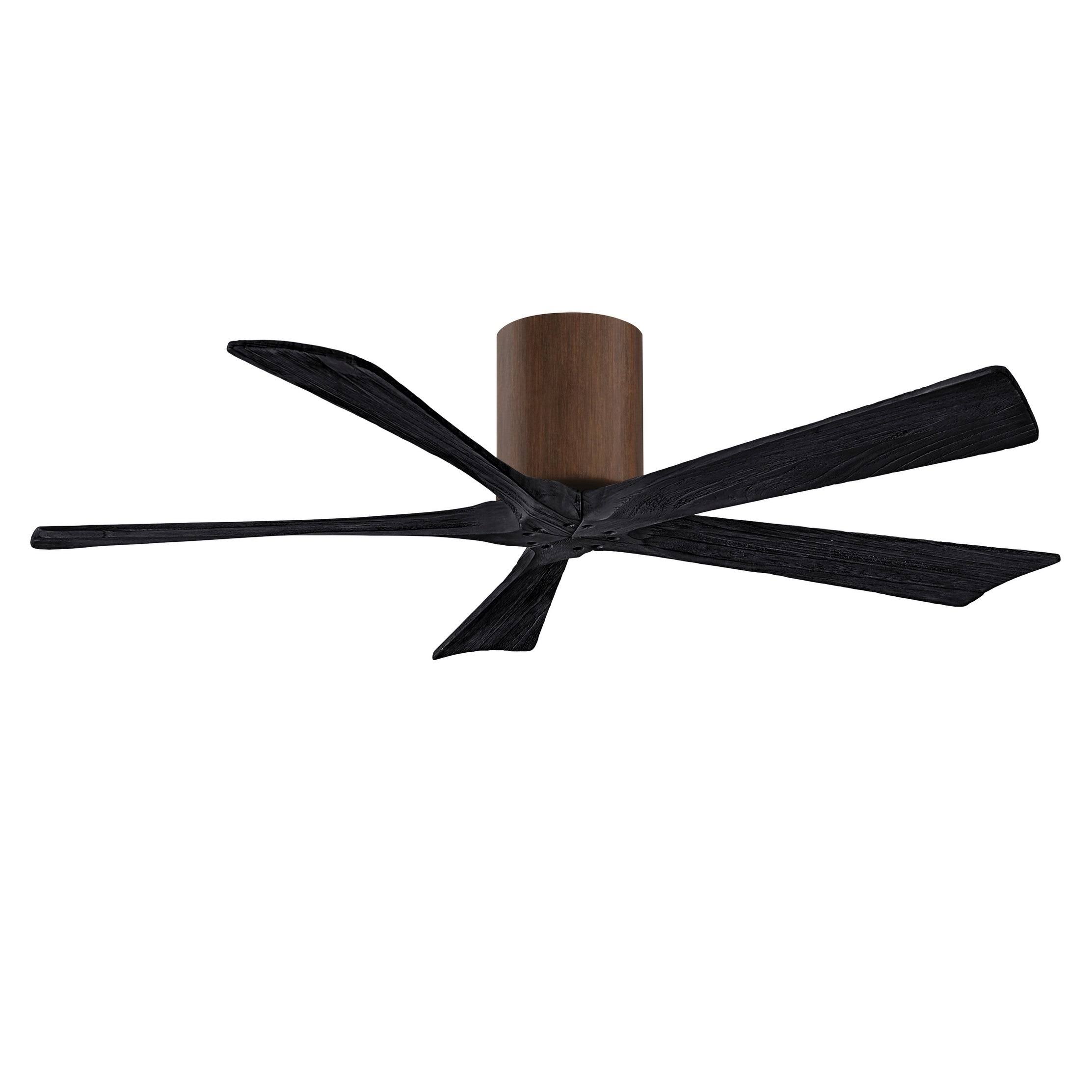 Matthews Fans IR5H-WN-BK-52 Irene - Ceiling Fan Matte Black 52