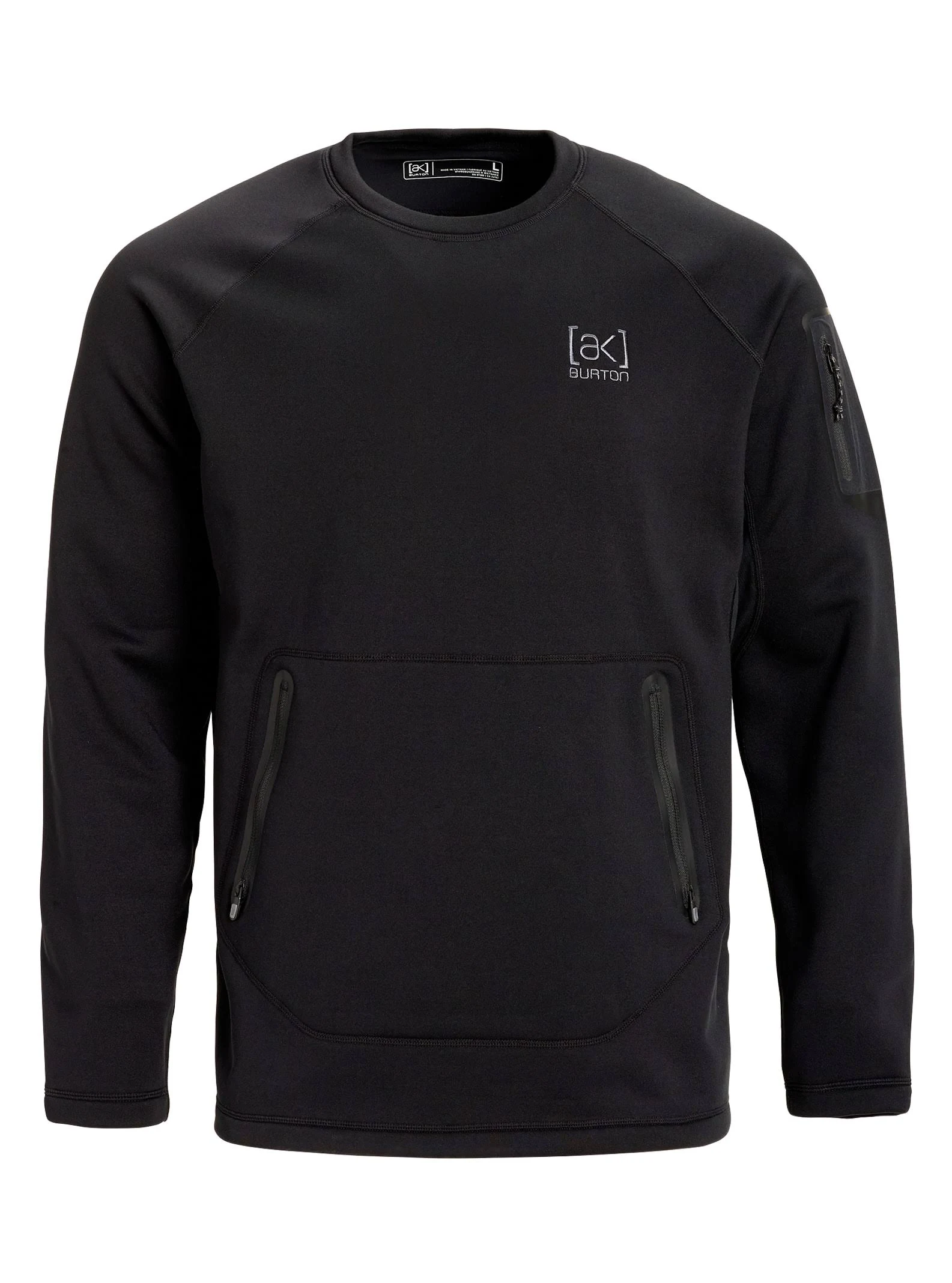 Burton Men's [ak] Piston Crew - Medium - True Black