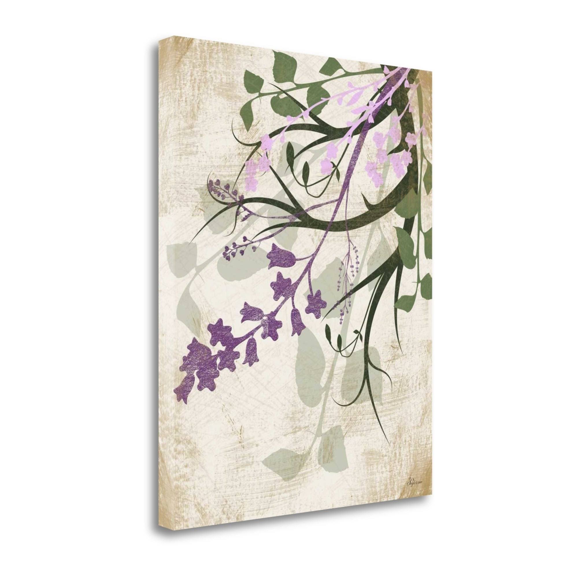 28x22 x 23x22 Lavender and Sage II Giclee Print on Gallery Wrap Canvas