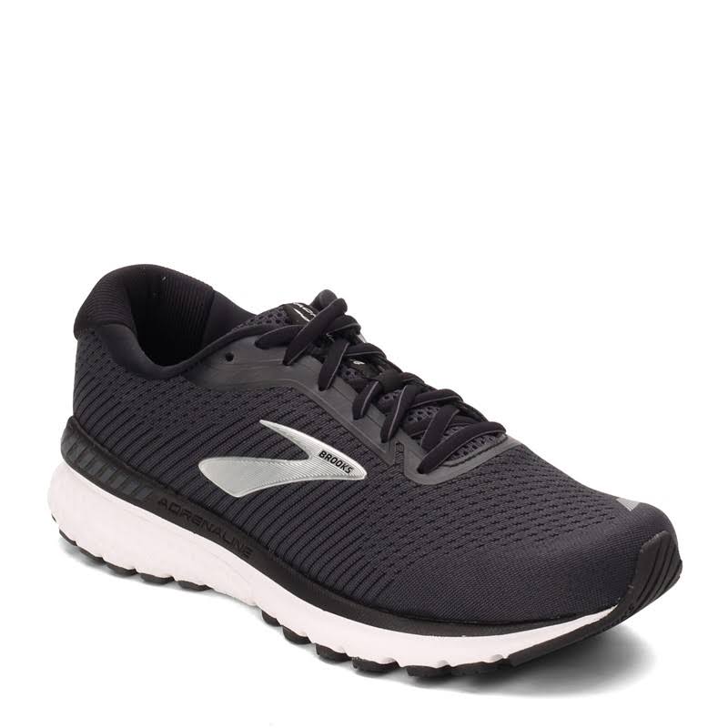 Brooks Adrenaline GTS 20 Black/Grey/Ebony, Men's, Size: 11.5 EE - Wide