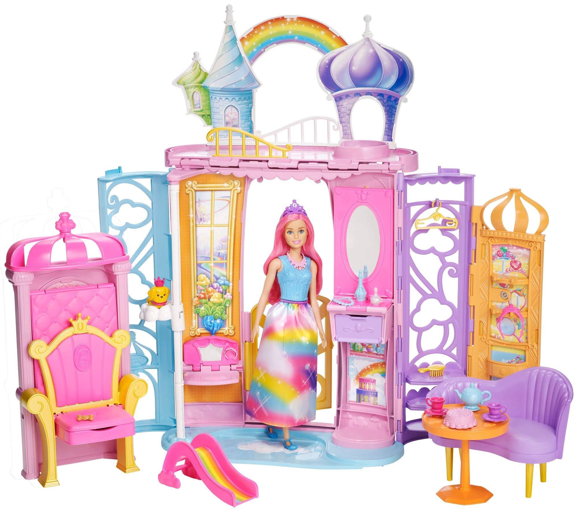 Barbie Dreamtopia Rainbow Cove Doll and Castle Set