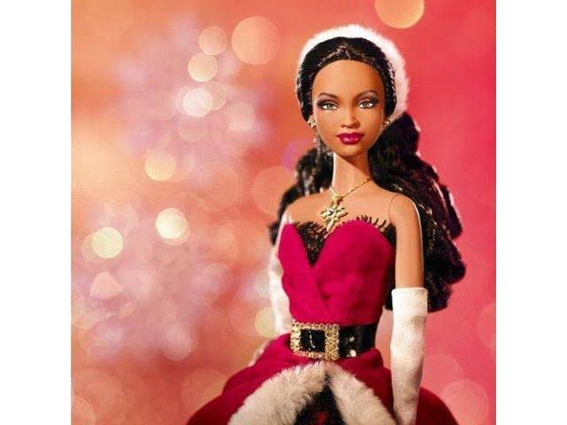 2007 Holiday African American Barbie Doll