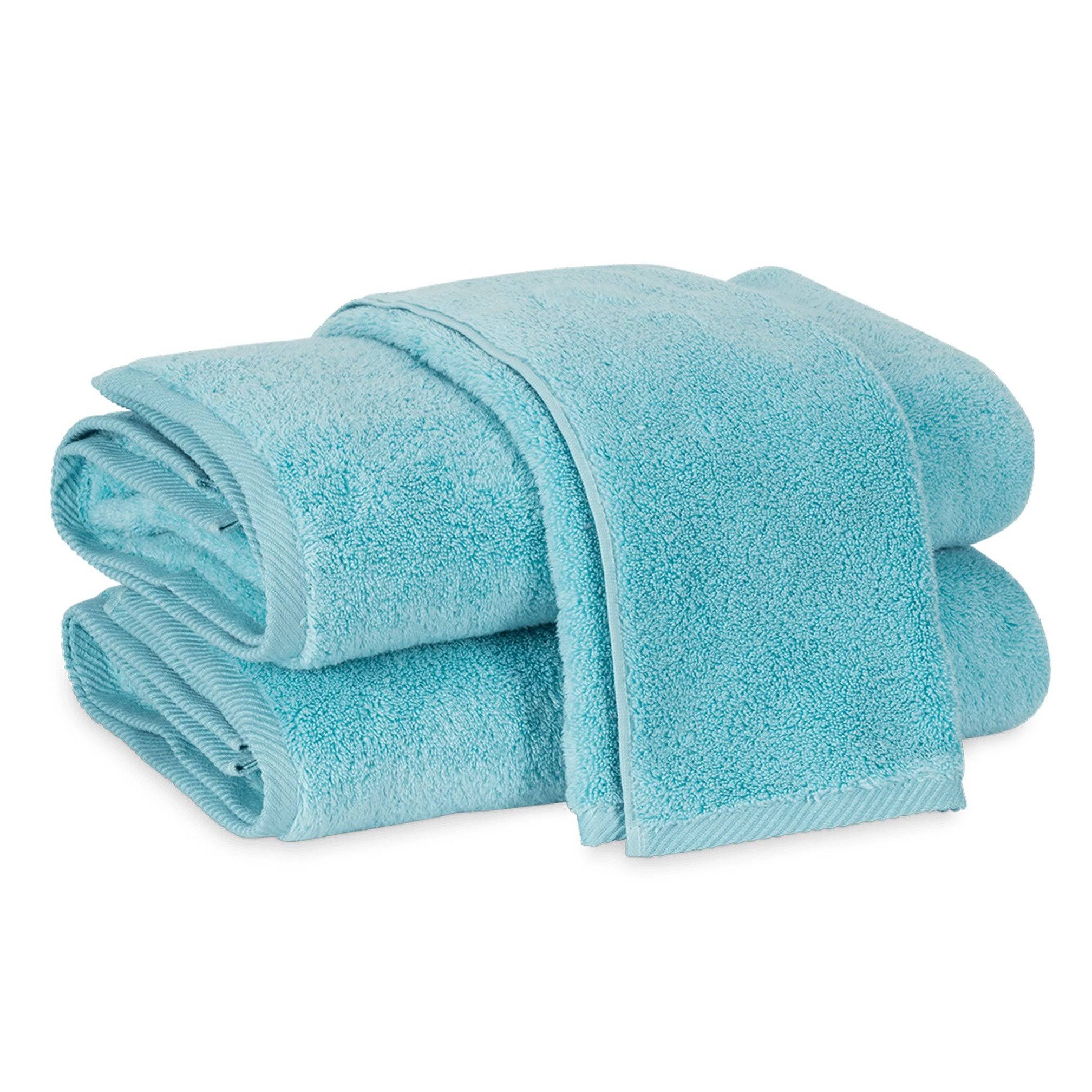 Matouk Milagro Cotton Bath Sheet, Size One Size - Blue