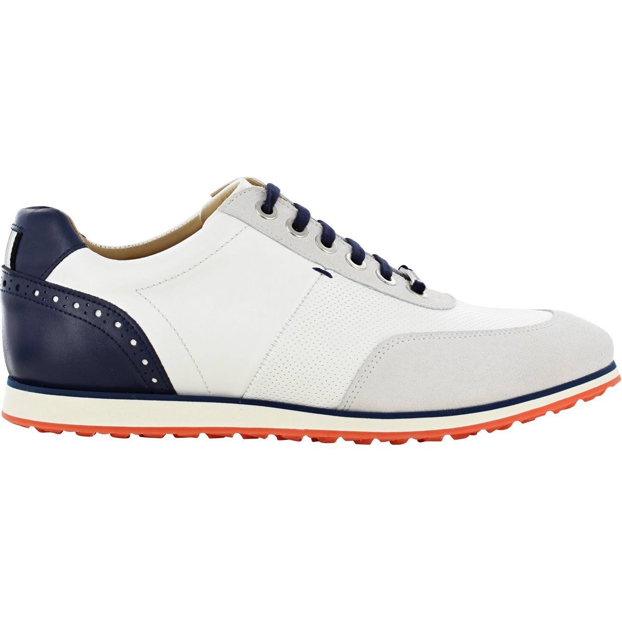 Royal Albartross Men's The Driver Spikeless Golf Shoes Size 13, White