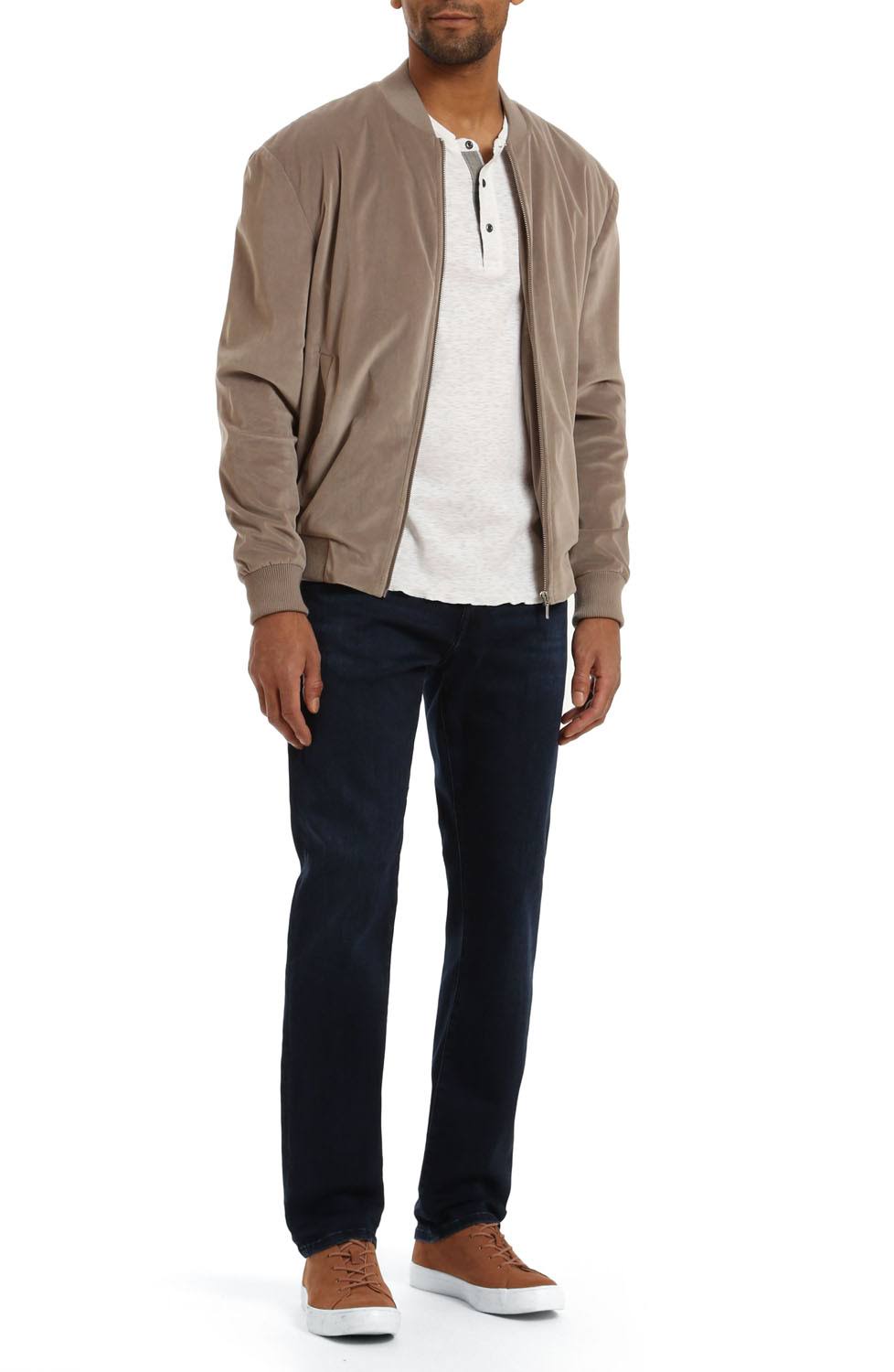 Mavi Men&s Zach Straight Leg in Deep Ink Supermove | Men&s Jeans