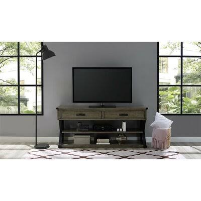 Lagrone TV Stand for TVs Up to 70x22 Union Rustic Color: Weathered Oak
