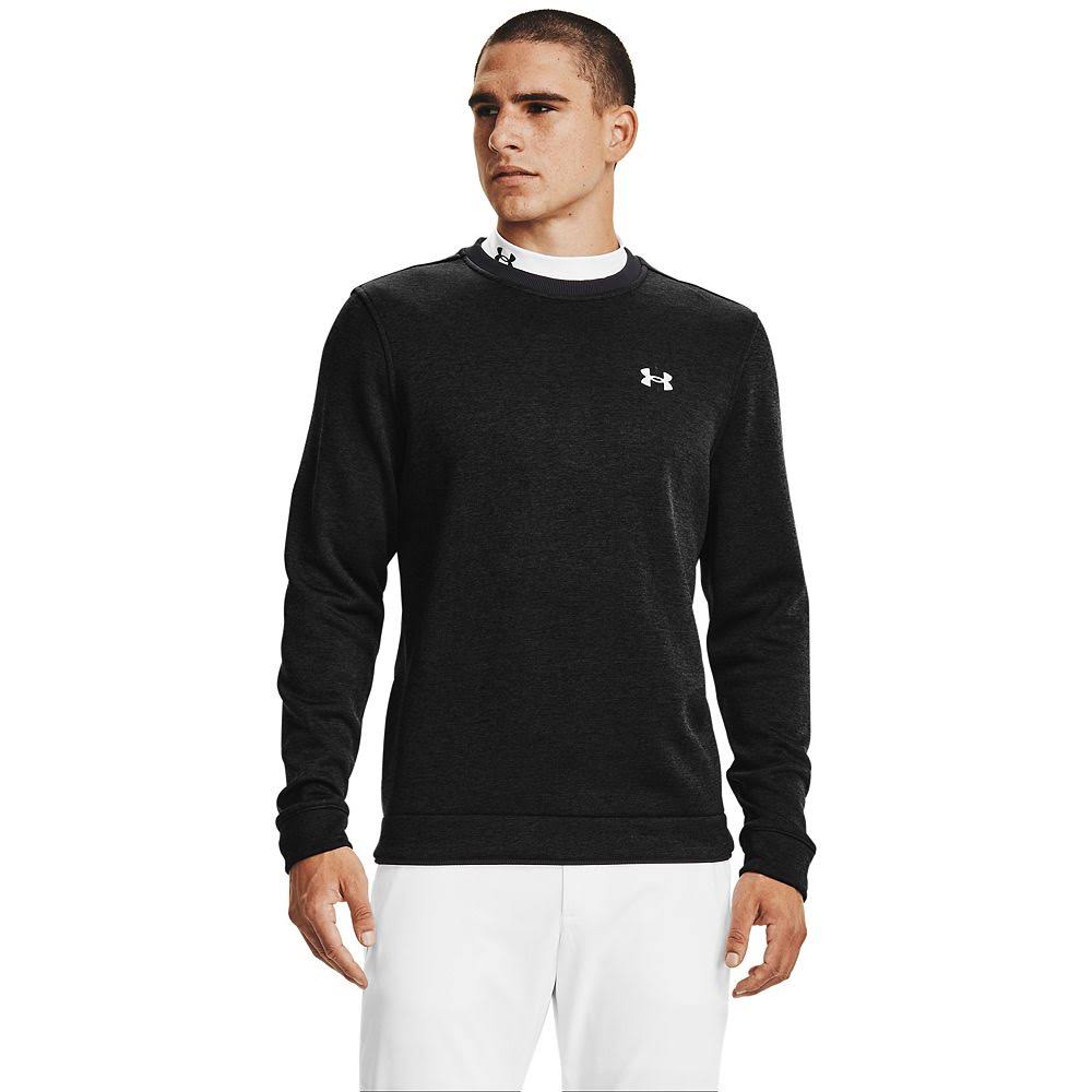 Under Armour Men's Sweaterfleece Crew - Black, LG