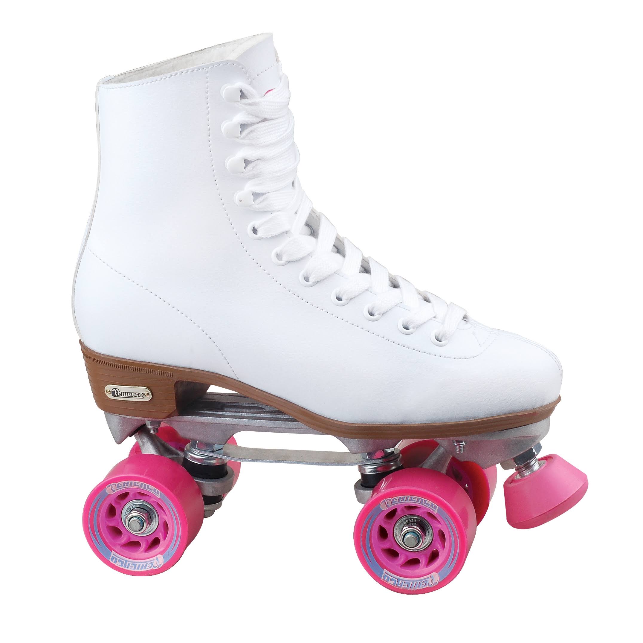 Chicago Skates Rink Roller Skates - Women, White, 7