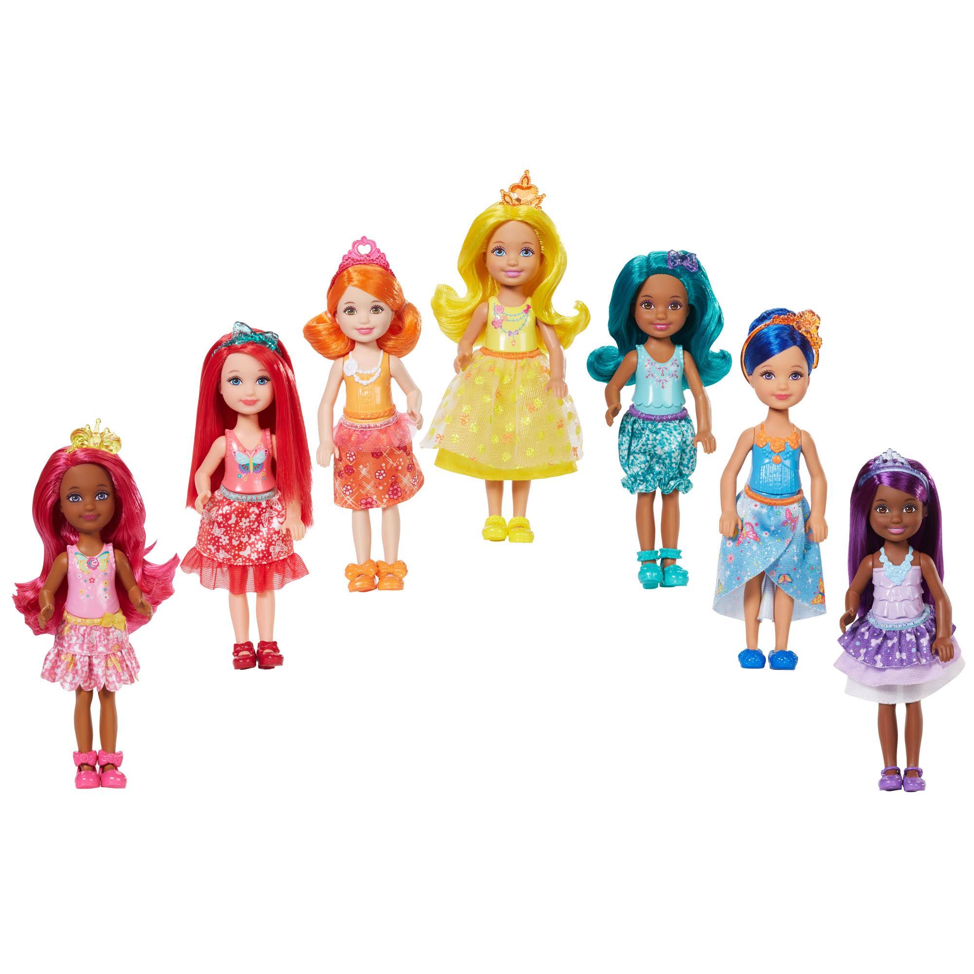 Barbie Dreamtopia Rainbow Cove Doll Gift Set - 7 Pack