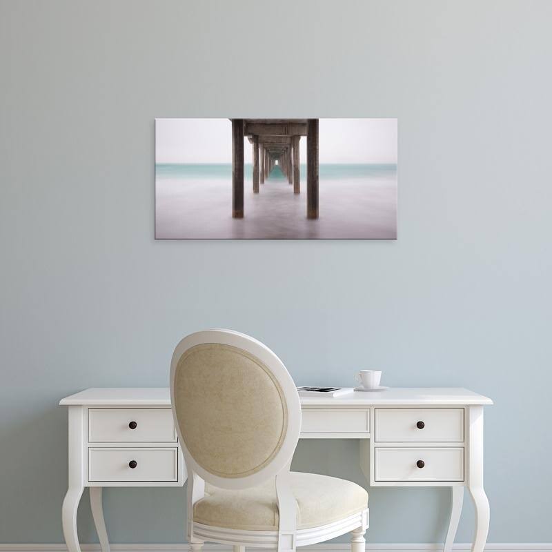 Easy Art Prints Lee Sie's 'Poseidon's Gate' Premium Canvas Art (14 x 28)