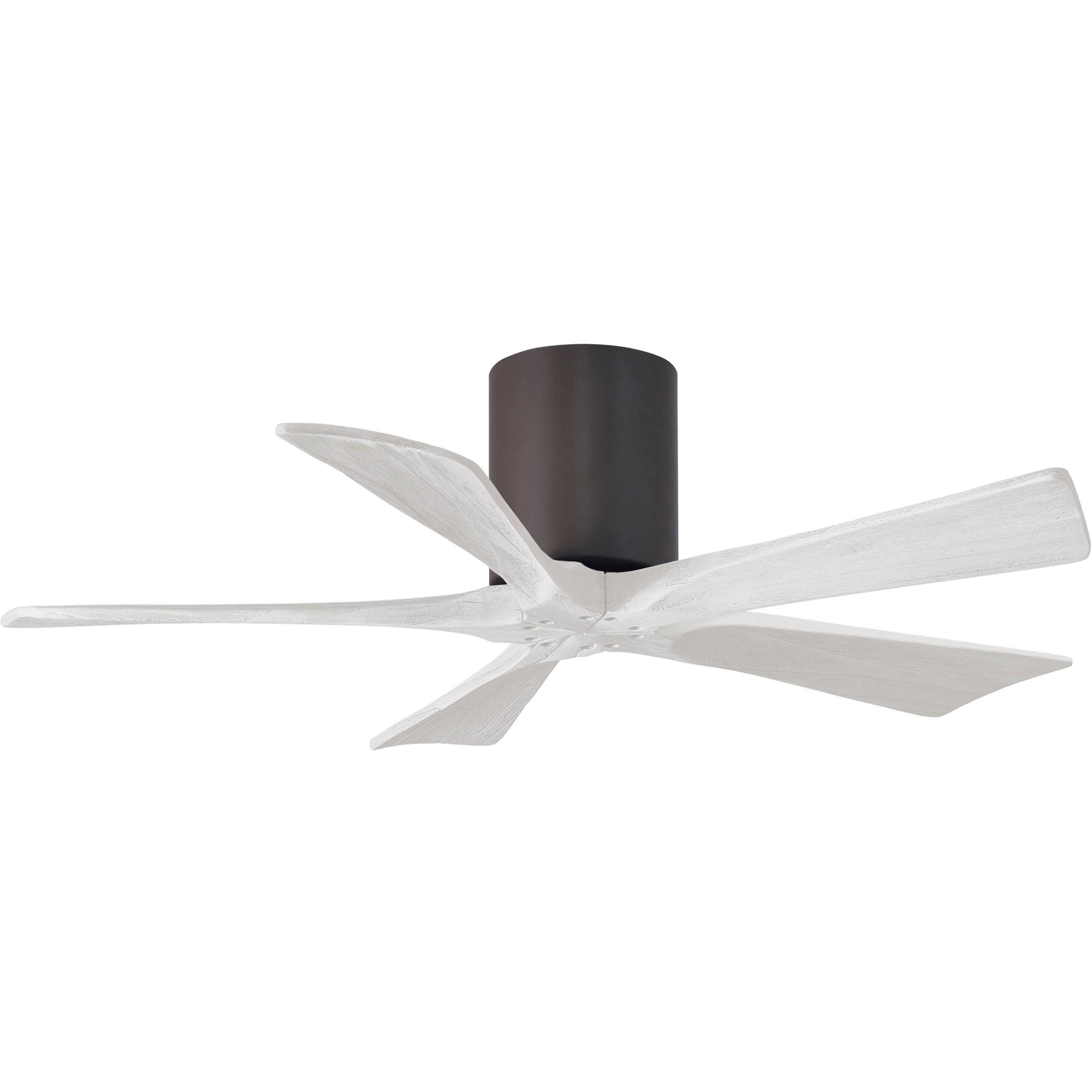 Irene Hugger Ceiling Fan by Matthews Fan Company, Textured Bronze, IR5H-TB-MWH-42