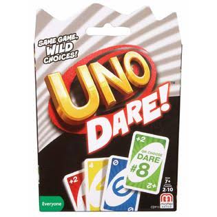 Mattel Games Uno Dare Card Game