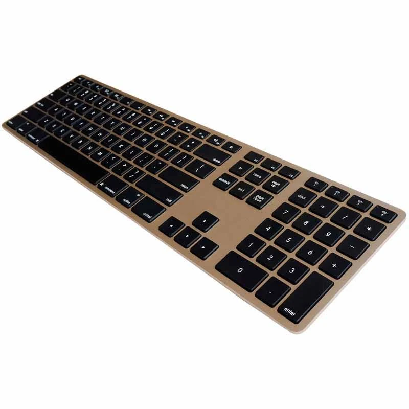 Matias FK418BTG Wireless Aluminum Keyboard - Gold