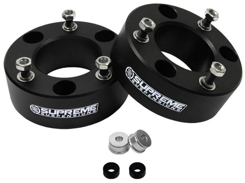 Silverado Supreme Suspensions 1500 3 in. Pro Billet Front Strut Spacer Leveling Kit Chevy 1500