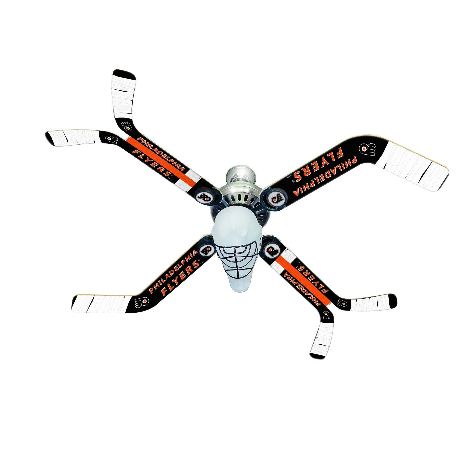 Philadelphia Flyers Split Stick Team Home Ceiling Fan 4141278