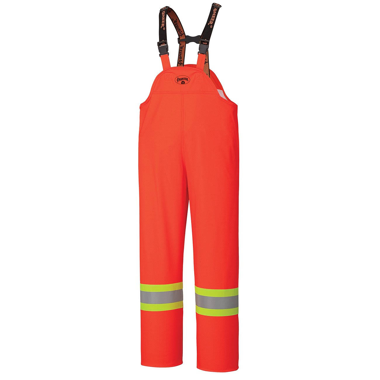 V3520250-L Flame Resistant PU Stretch Hi-Viz Waterproof Bib Pant