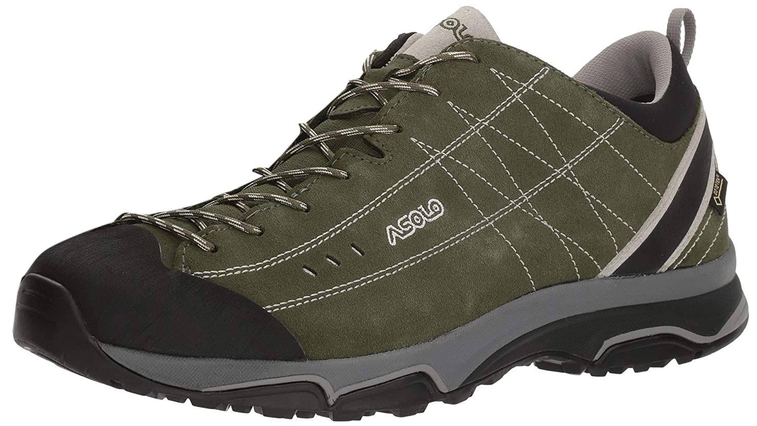 Asolo Men's Nucleon GV Shoe - 8.5 - Rifle Green / Silver