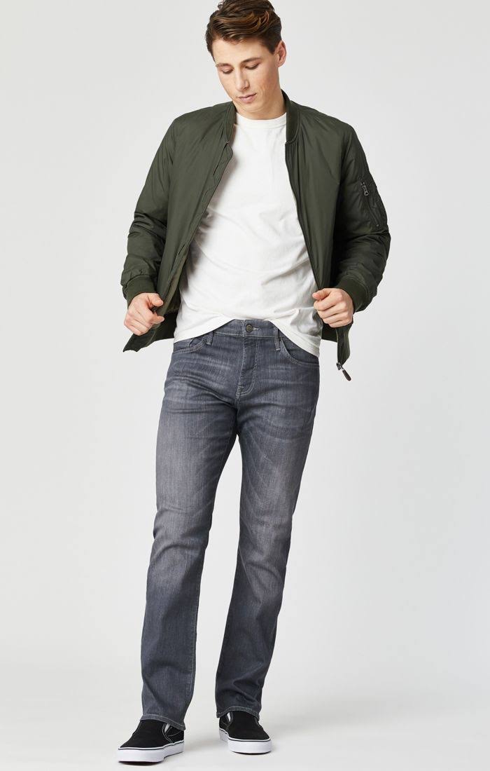 Mavi Men&s Matt Relaxed Straight Leg in Light Grey Williamsburg | Men&s Jeans